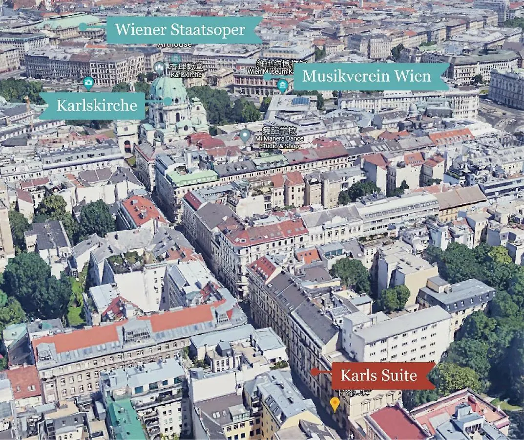 Karl Suites Palais Wessely Вена Австрия